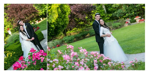 Jewish wedding album spread