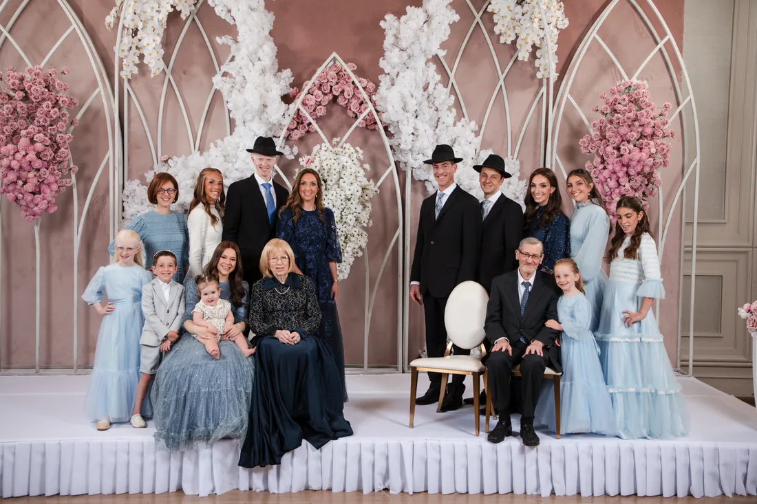 Couple and family member added: before